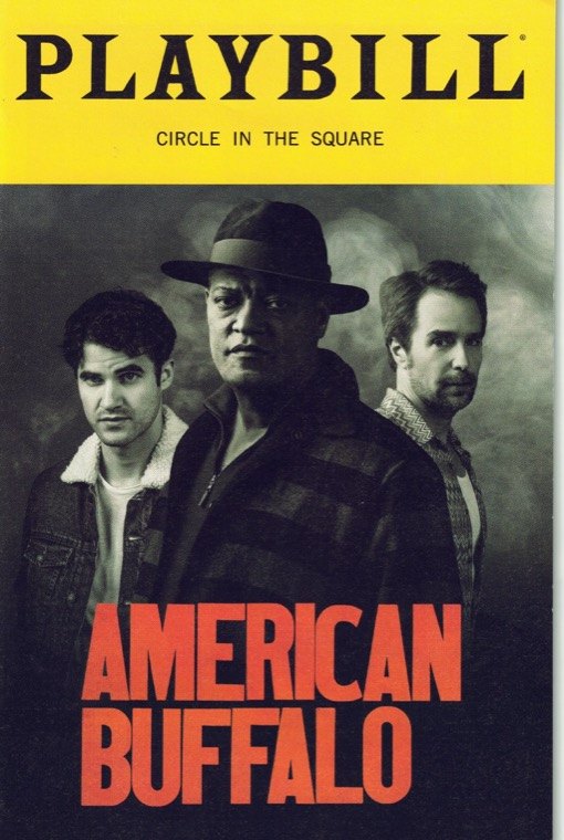 My Playbill for American Buffalo