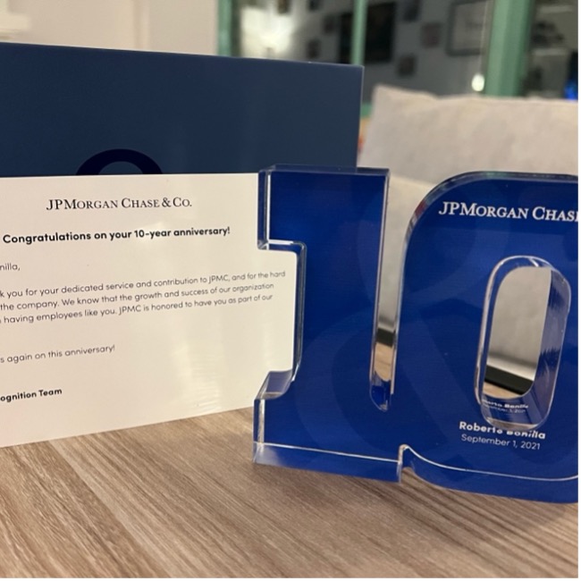 10-years at JPMorganChase