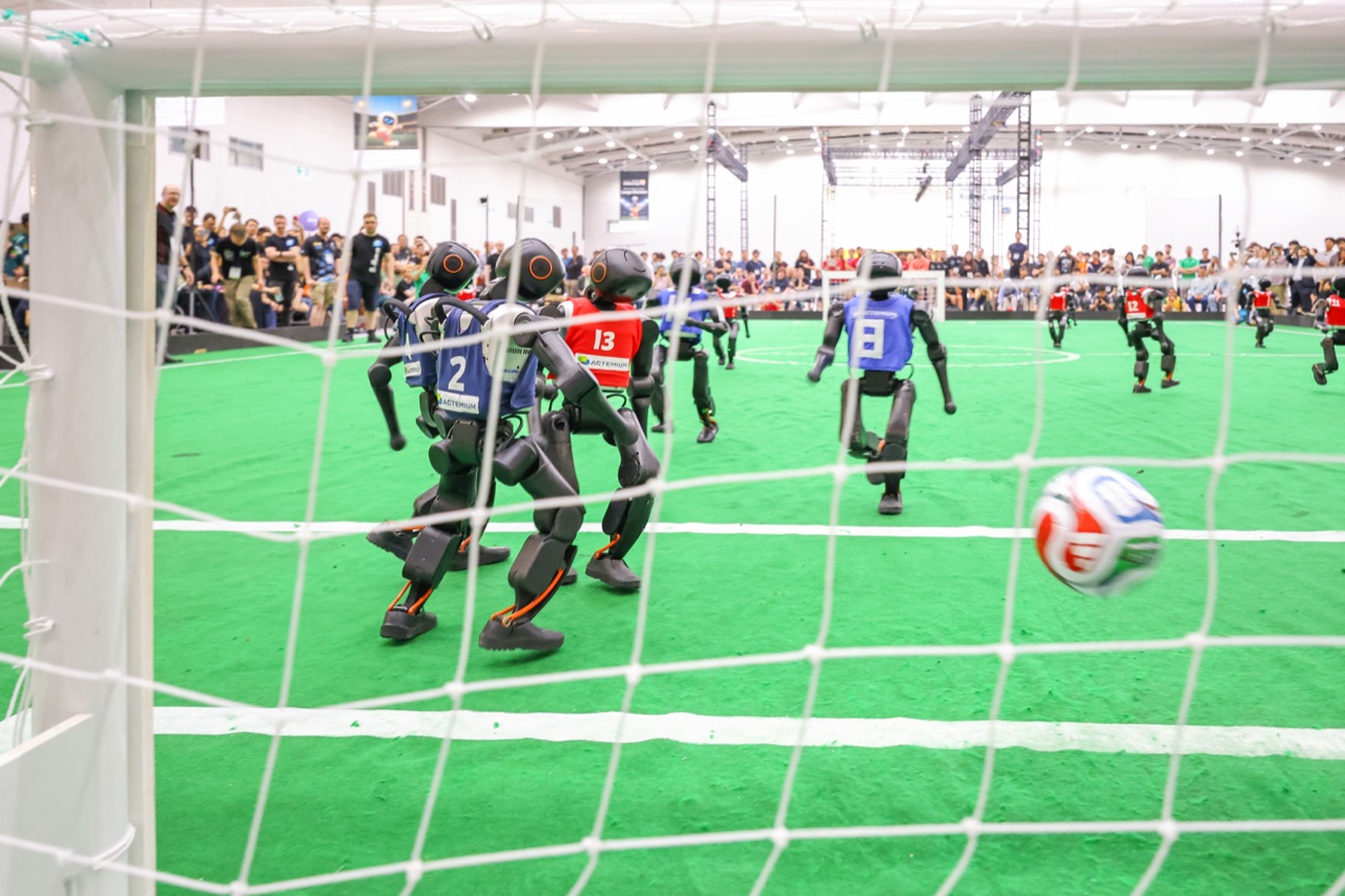 The first full 11-vs-11 humanoid match — RoboCup 2026, Incheon
